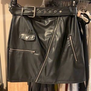 Leather Skirt
